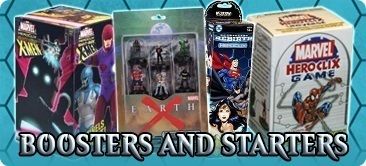 Heroclix Boosters Starters