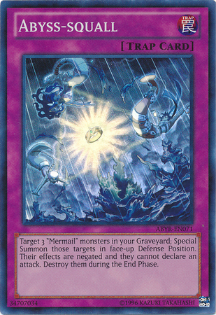 Abyss squall ABYR EN071 Super Rare Unlimited Abyss squall ABYR EN071 Super Rare Unlimited