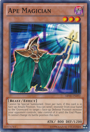Ape Magician ABYR EN092 Common Unlimited Abyss Rising Unlimited Singles Ape Magician ABYR EN092 Common Unlimited Abyss Rising Unlimited Singles