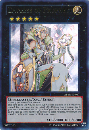 Empress of Prophecy ABYR EN047 Ultra Rare Unlimited Abyss Rising Unlimited Singles Empress of Prophecy ABYR EN047 Ultra Rare Unlimited Abyss Rising Unlimited Singles