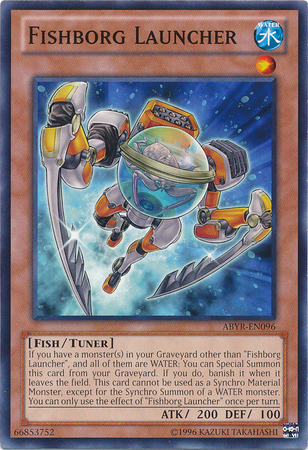 Fishborg Launcher ABYR EN096 Common Unlimited Abyss Rising Unlimited Singles Fishborg Launcher ABYR EN096 Common Unlimited Abyss Rising Unlimited Singles