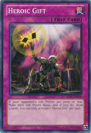 Heroic Gift ABYR EN068 Common Unlimited Abyss Rising Unlimited Singles Heroic Gift ABYR EN068 Common Unlimited Abyss Rising Unlimited Singles