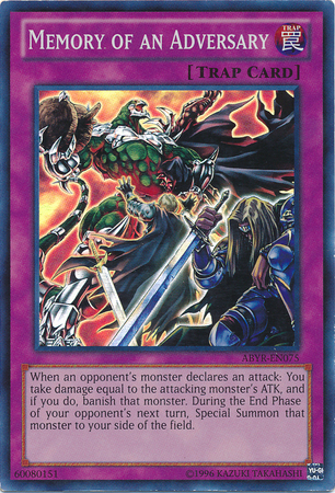 Memory of an Adversary ABYR EN075 Super Rare Unlimited Memory of an Adversary ABYR EN075 Super Rare Unlimited