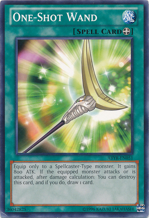 One Shot Wand ABYR EN051 Common Unlimited Abyss Rising Unlimited Singles One Shot Wand ABYR EN051 Common Unlimited Abyss Rising Unlimited Singles