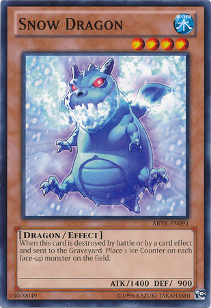 Snow Dragon ABYR EN094 Common Unlimited Snow Dragon ABYR EN094 Common Unlimited