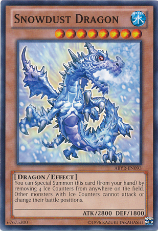 Snowdust Dragon ABYR EN093 Common Unlimited Snowdust Dragon ABYR EN093 Common Unlimited