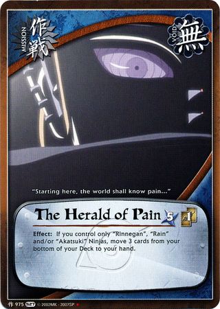 The Herald of Pain 975 Starter Exclusive Naruto Hero s Ascension The Herald of Pain 975 Starter Exclusive Naruto Hero s Ascension
