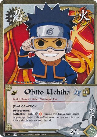 Obito Uchiha Time of Action 1571 Uncommon Obito Uchiha Time of Action 1571 Uncommon