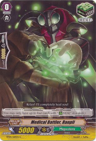 Medical Battler Ranpli BT04 069EN Common C Vol 4 Eclipse of Illusionary Shadows Singles Medical Battler Ranpli BT04 069EN Common C Vol 4 Eclipse of Illusionary Shadows Singles