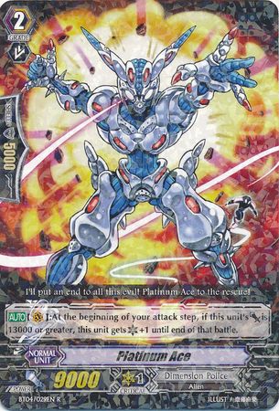 Platinum Ace BT04 029EN Rare R Platinum Ace BT04 029EN Rare R