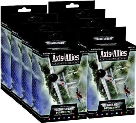 8 Packs Axis and Allies Bandits High Booster Case