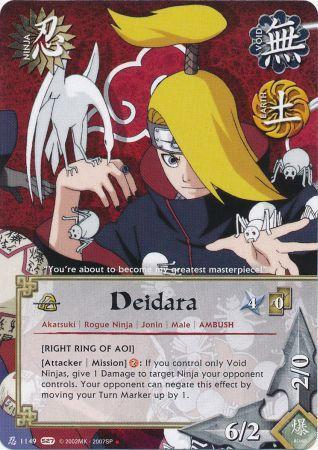 Deidara Right Ring of Aoi 1149 Starter Uncommon Deidara Right Ring of Aoi 1149 Starter Uncommon