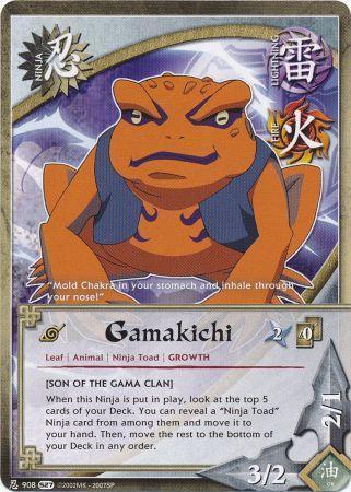 Gamakichi Son of the Gama Clan 908 Starter Common Naruto Hero s Ascension Gamakichi Son of the Gama Clan 908 Starter Common Naruto Hero s Ascension