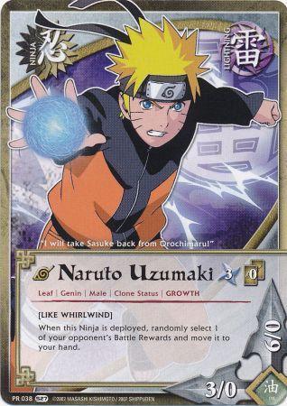 Naruto Uzumaki Like Whirlwind PR038 Starter Common Naruto Uzumaki Like Whirlwind PR038 Starter Common