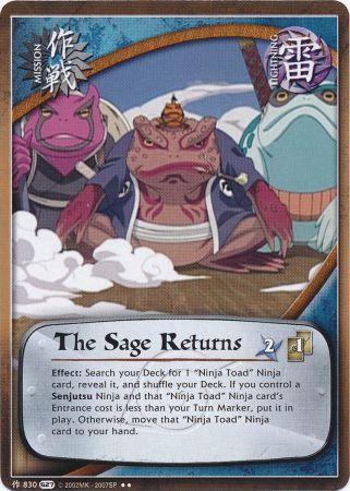 The Sage Returns 830 Starter Rare Naruto Hero s Ascension The Sage Returns 830 Starter Rare Naruto Hero s Ascension