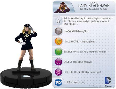 Lady Blackhawk 002 Streets of Gotham DC Heroclix DC Streets of Gotham Lady Blackhawk 002 Streets of Gotham DC Heroclix DC Streets of Gotham
