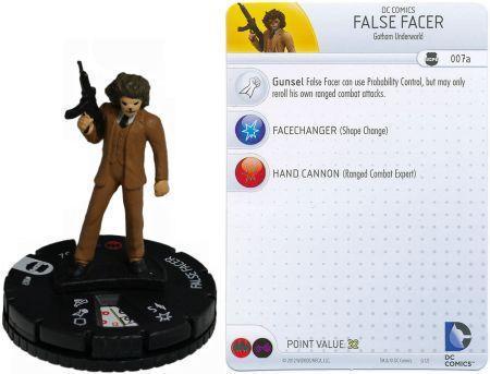 False Facer 007 Streets of Gotham DC Heroclix DC Streets of Gotham False Facer 007 Streets of Gotham DC Heroclix DC Streets of Gotham