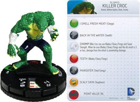 Killer Croc 021 Streets of Gotham DC Heroclix DC Streets of Gotham Killer Croc 021 Streets of Gotham DC Heroclix DC Streets of Gotham