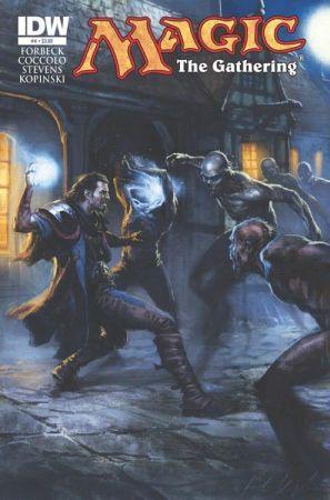 Magic the Gathering Issue 4 IDW Publishing Magic The Gathering Memorabilia Magic the Gathering Issue 4 IDW Publishing Magic The Gathering Memorabilia