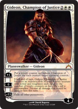 Gideon Champion of Justice Gatecrash Singles Gideon Champion of Justice Gatecrash Singles