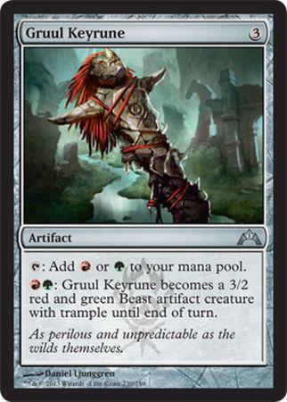 Gruul Keyrune Gatecrash Singles Gruul Keyrune Gatecrash Singles