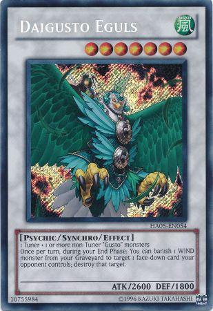 Daigusto Eguls HA05 EN054 Secret Rare Unlimited Edition Daigusto Eguls HA05 EN054 Secret Rare Unlimited Edition