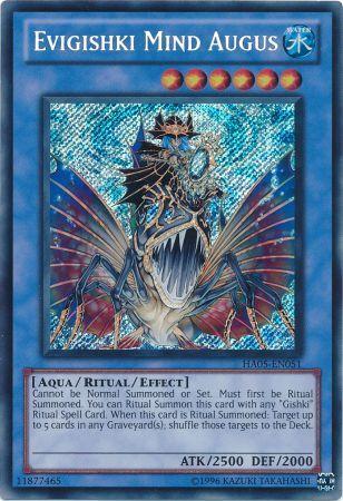 Evigishki Mind Augus HA05 EN051 Secret Rare Unlimited Edition Hidden Arsenal 5 Unlimited Singles Evigishki Mind Augus HA05 EN051 Secret Rare Unlimited Edition Hidden Arsenal 5 Unlimited Singles