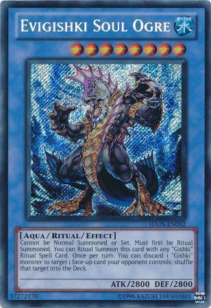 Evigishki Soul Ogre HA05 EN052 Secret Rare Unlimited Edition Evigishki Soul Ogre HA05 EN052 Secret Rare Unlimited Edition