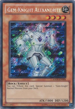 Gem Knight Alexandrite HA05 EN004 Secret Rare Unlimited Edition Hidden Arsenal 5 Unlimited Singles Gem Knight Alexandrite HA05 EN004 Secret Rare Unlimited Edition Hidden Arsenal 5 Unlimited Singles