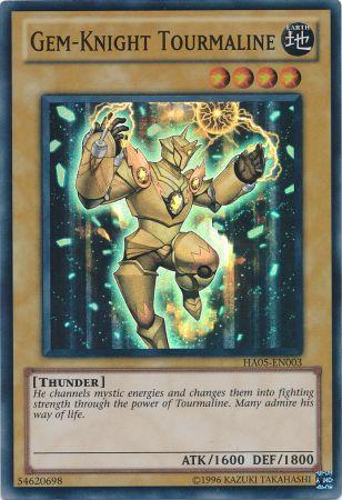 Gem Knight Tourmaline HA05 EN003 Super Rare Unlimited Edition Hidden Arsenal 5 Unlimited Singles Gem Knight Tourmaline HA05 EN003 Super Rare Unlimited Edition Hidden Arsenal 5 Unlimited Singles
