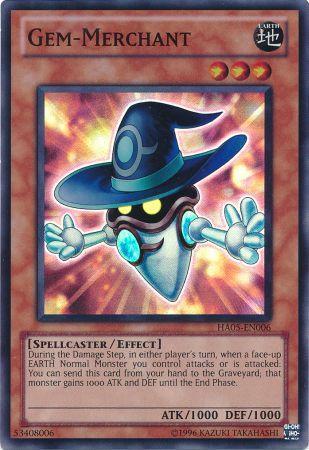 Gem Merchant HA05 EN006 Super Rare Unlimited Edition Hidden Arsenal 5 Unlimited Singles Gem Merchant HA05 EN006 Super Rare Unlimited Edition Hidden Arsenal 5 Unlimited Singles