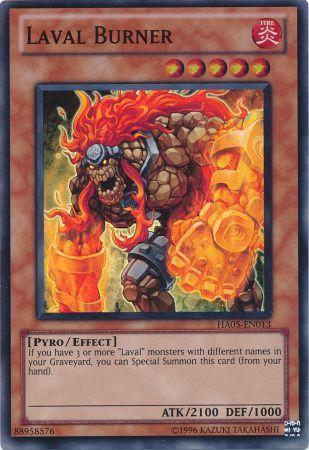 Laval Burner HA05 EN013 Super Rare Unlimited Edition Laval Burner HA05 EN013 Super Rare Unlimited Edition