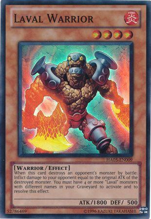 Laval Warrior HA05 EN009 Super Rare Unlimited Edition Laval Warrior HA05 EN009 Super Rare Unlimited Edition