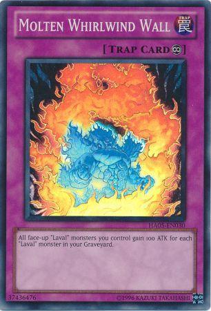 Molten Whirlwind Wall HA05 EN030 Super Rare Unlimited Edition Hidden Arsenal 5 Unlimited Singles Molten Whirlwind Wall HA05 EN030 Super Rare Unlimited Edition Hidden Arsenal 5 Unlimited Singles