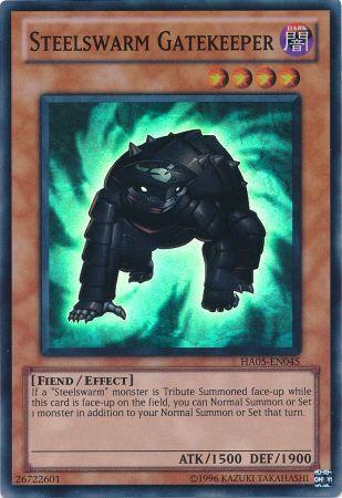 Steelswarm Gatekeeper HA05 EN045 Super Rare Unlimited Edition Steelswarm Gatekeeper HA05 EN045 Super Rare Unlimited Edition