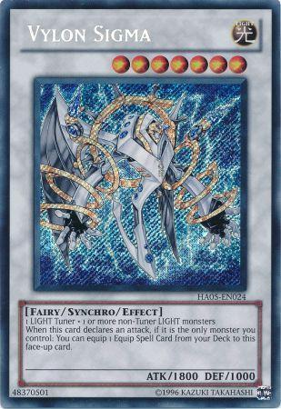 Vylon Sigma HA05 EN024 Secret Rare Unlimited Edition Vylon Sigma HA05 EN024 Secret Rare Unlimited Edition