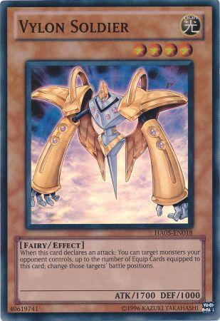 Vylon Soldier HA05 EN018 Super Rare Unlimited Edition Vylon Soldier HA05 EN018 Super Rare Unlimited Edition
