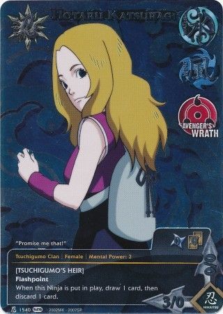 Hotaru Katsuragi 1540 Foil Promo Naruto CCG Promos Hotaru Katsuragi 1540 Foil Promo Naruto CCG Promos