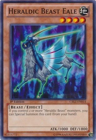 Heraldic Beast Eale CBLZ EN014 Common 1st Edition Heraldic Beast Eale CBLZ EN014 Common 1st Edition
