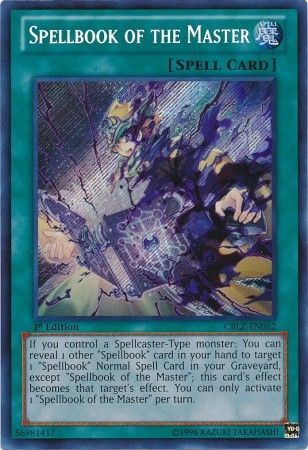 LIMITED EDITION YU-GI-OH: SPELLBOOK OF THE MASTER SUPER RARE CT10-EN014 
