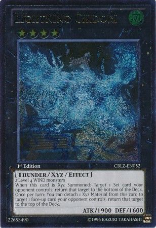 Ultimate Rare Lightning Chidori CBLZ EN052 1st Edition Ultimate Rare Lightning Chidori CBLZ EN052 1st Edition