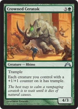Crowned Ceratok Gatecrash Singles Crowned Ceratok Gatecrash Singles