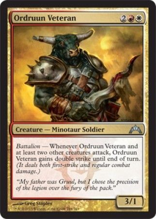 Ordruun Veteran Gatecrash Singles Ordruun Veteran Gatecrash Singles