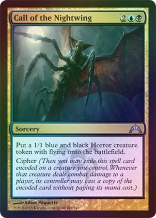 Call of the Nightwing Foil Call of the Nightwing Foil