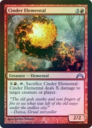 Cinder Elemental Foil Gatecrash Foil Singles Cinder Elemental Foil Gatecrash Foil Singles