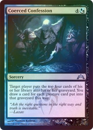 Coerced Confession Foil Gatecrash Foil Singles Coerced Confession Foil Gatecrash Foil Singles