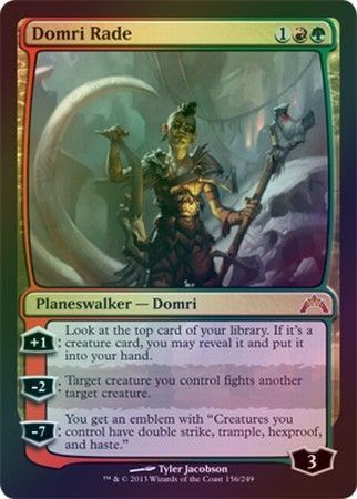 Domri Rade Foil Gatecrash Foil Singles Domri Rade Foil Gatecrash Foil Singles