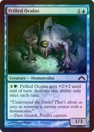 Frilled Oculus Foil Gatecrash Foil Singles Frilled Oculus Foil Gatecrash Foil Singles