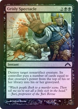 Grisly Spectacle Foil Grisly Spectacle Foil