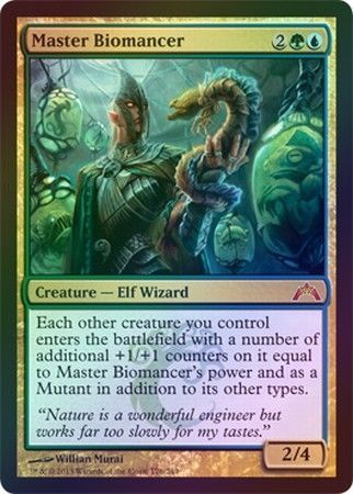 Master Biomancer Foil Gatecrash Foil Singles Master Biomancer Foil Gatecrash Foil Singles